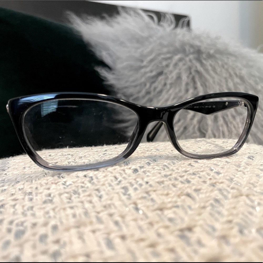 Prada Swing VPR15P Black/Transparent Eyeglasses